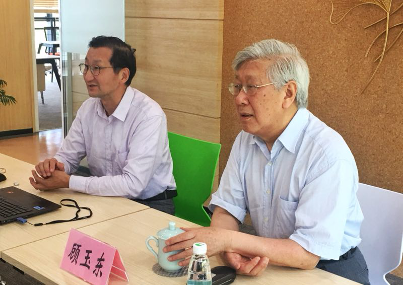 我校名誉教授顾玉东院士莅临性爱